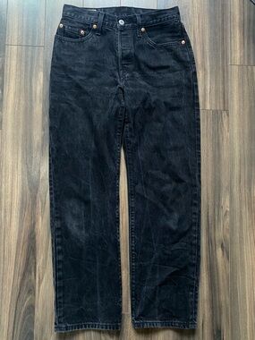 Levi's Black Straight-Leg Women's Jeans
